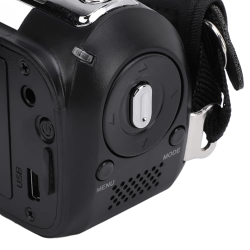 Caméra Vidéo 1080P en ABS Blanc Léger avec Fonction Filigrane Date