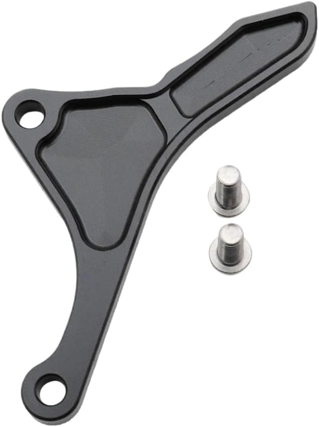 Aluminum Engine Plate Case Saver Guard Protector Compatible with WR YZ 250F 450F 2001-2019 2020 Models Motocross Bike Parts(Y12 Black)