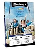 WONDERBOX Connect - Caja Regalo - PortAventura World Estancia - 2 Días / 2 Parques - 2 entradas para 2 días + 1 noche - 1 día a Ferrari Land - Válido durante 27 meses