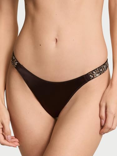 Image of Victoria's Secret Women's Very Sexy Shine Strap Thong Underwear, Panties for Women (XS-XXL)