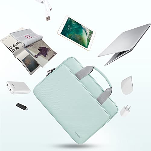 Housse ordinateur portable 17.3" imperméable vert menthe DOMISO - 6