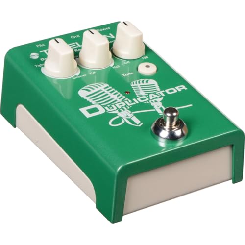 TC Helicon DUPLICATOR Ultra-Simple Vocal Effects Stompbox with Doubling, Reverb and Pitch Correction