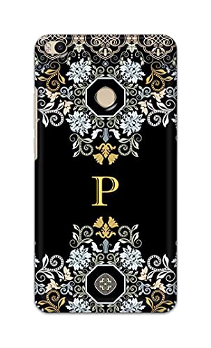 Image of Printed Hard Back Cover Case for Mi Max 2 Back Cover (Alphabet P) -1803