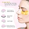 grace & stella Under Eye Mask - Christmas Gifts for Women, Christmas Gifts for Mom - Reduce Dark Circles, Puffy Eyes, Undereye Bags, Wrinkles - Gel Under Eye Patches - Vegan (24 Pairs, Gold)