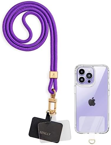 SENLLY Schlüsselband 53cm - Minimalistisch Mit Ausweishülle!