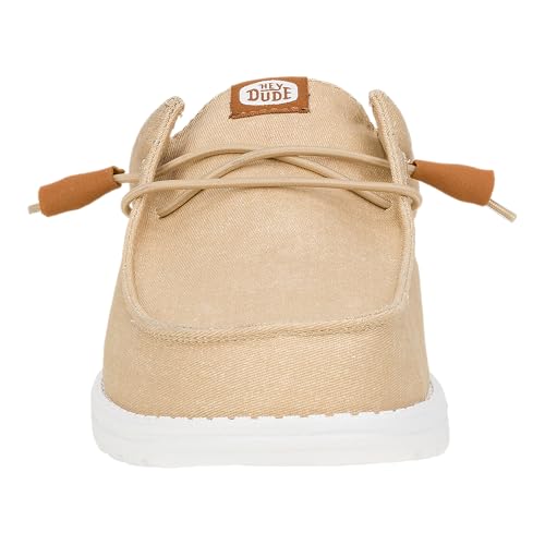 Image of HEYDUDE Men's Wally Slip Stretch Canvas | Men's Shoes | Men Slip-on Loafers | Comfortable & Light-Weight