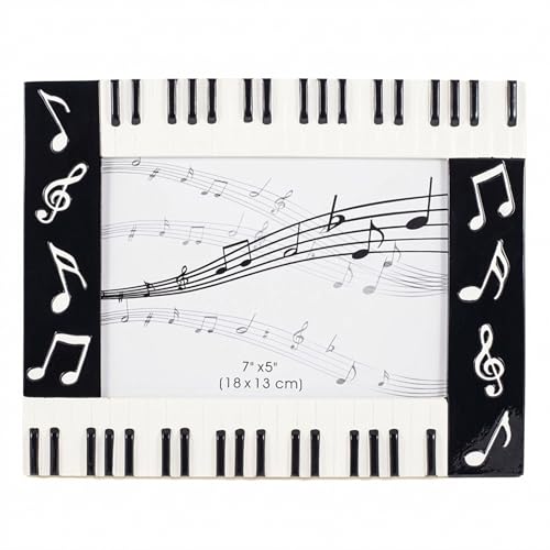 Broadway Gift Piano Keyboard Musical Notes Picture Frame