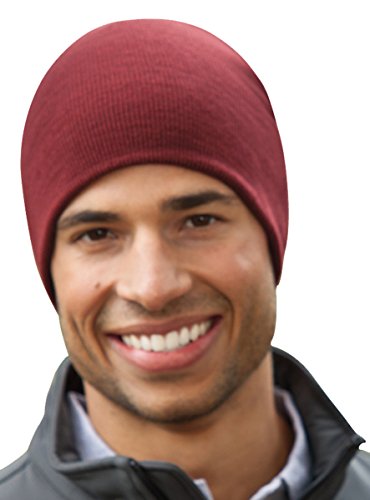 Yupoong Yupoong Cuffed Knit Cap - MAROON - OS...