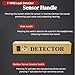 Underground Water Leak Detector,Professional Plumbing Leak Detection Tool,Water Leakage Detection Equipment,with Listening Rod & LCD Screen& Noise-Cancelling Headset