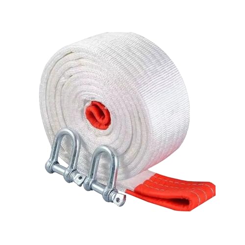 Corde de remorquage de 20 tonnes de 5m à 9m avec 2 crochets en acier pour voiture et TR