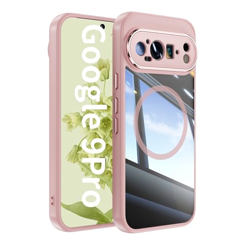 Image of Magnetic Case with Clear Back for Google Pixel 9 Pro, Fit for MagSafe