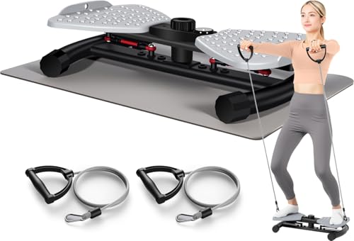 Duvike Waist Twisting Machine & Bonus Yoga Mat – Ultra-Quiet