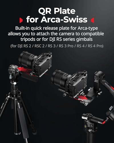 Image of SmallRig ZV-E1 Cage Kit with Silicone Grip and Cable Clamp for HDMI, Full Camera Cage Kit for Sony ZV-E1, Built-in Quick Release Plate for Arca-Type, Cold Shoe Mounts - 4257B | Full Camera Cage Kit for Sony ZV-E1, Bulit-in Quick Release Plate for Arca-Type, Cold Shoe Mounts, for DJI Mic 2