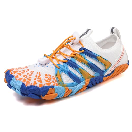 Hike Barefoot Shoes Womens Mens Water Hiking Footwear Healthy Wide Toe Box Non-Slip Outdoor Sports Quick Dry Swim Aqua Beach River Pool Grounding Grounded Soft Sneakers Shoe Diving Boating