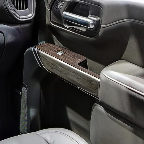 Panneau de commande de fenêtre en bois pour Chevy Silverado 2019-2021