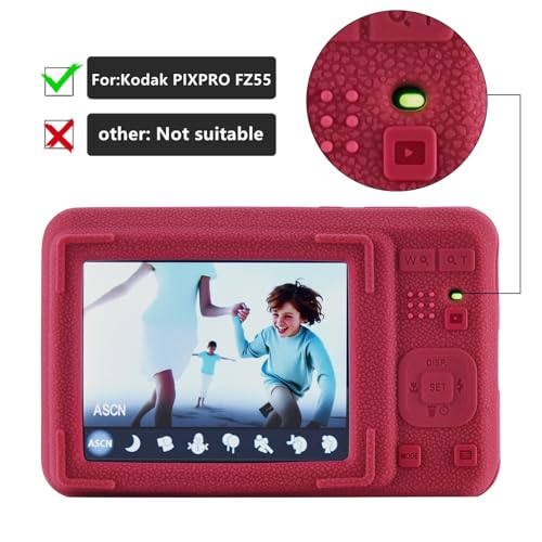 Funda de Silicona para Cámara Kodak PIXPRO FZ55 miniatura 3