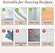 2-Pack Selbstklebende Vorhanghaken Metall Vorhang Tiebacks, Vorhang Pull Backs, Keine Bohrvorhang Draperie Tiebacks Halter für Windows, Türen für Mehrzweckhaken für Zuhause (Schwarz)
