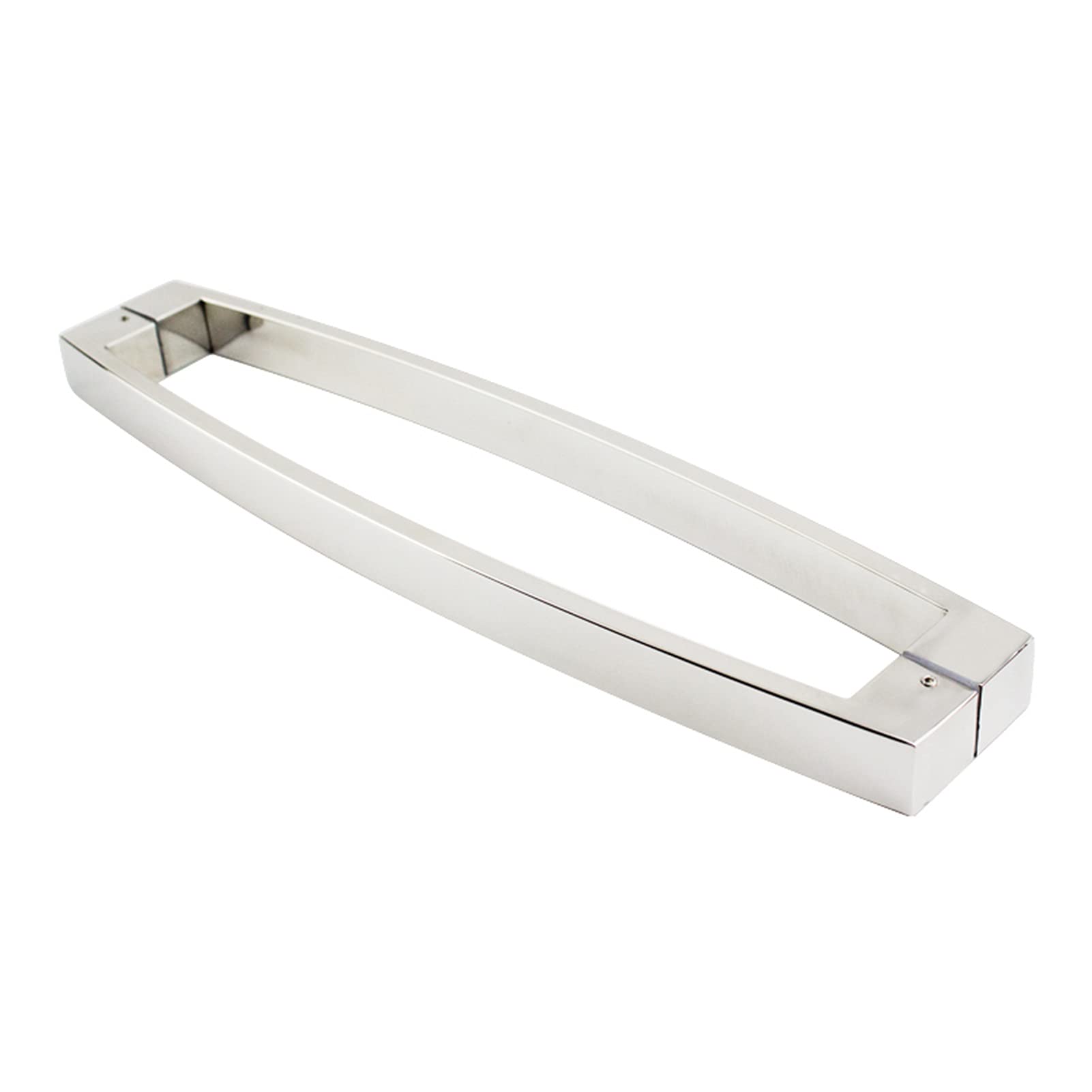 Poignée de porte de douche en acier inoxydable pour cabine de bain en verre moderne