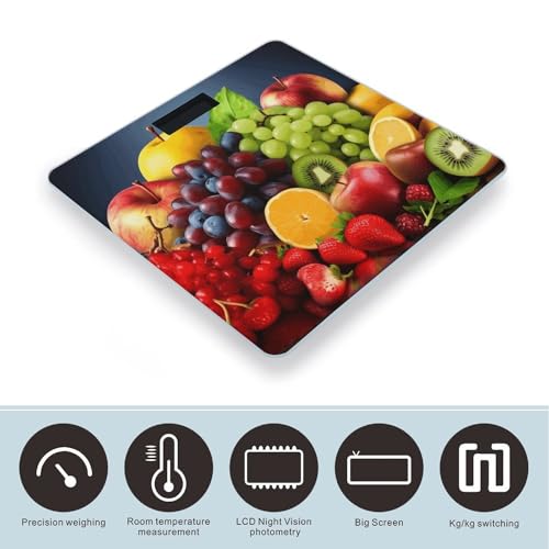 Báscula digital para cuerpo con vidrio templado miniatura 3