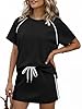 Yousify Womens 2 Piece Skirt Sets Summer Short Sleeve Tops and Tennis Skort Lounge Set Vacation Workout Matching Outfits #2