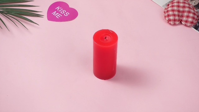 Image of Conelist 3 Pcs Red White and Blue Wax Candle 4th of July Unscented Dripless Pillar Patriotic Candles Smokeless Independence Day American Gifts for Dinner Party Decoration(Red Pink,2 Inch)
