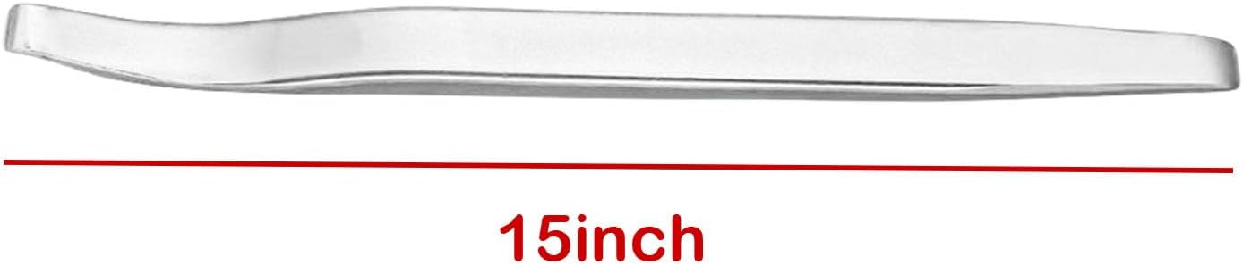 15" Curved Tire Iron,Tire Spoon Lever Dirt Bike Lawn Mower Motorcycle Tire Changing Tools with 2 Rim Protectors 10 Valve Caps Set