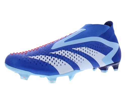 adidas Predator Accuracy FG Unisex Shoes Size 12.5, Color: Bright Royal/Cloud White/Bliss Blue
