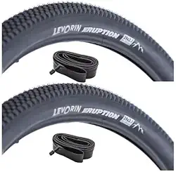 Par Pneu Aro 29 Levorin Eruption 29x2.1 Banda Leve + Câmaras