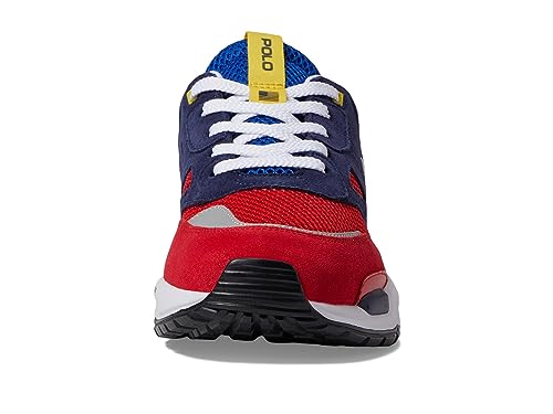 Image of POLO RALPH LAUREN Suede Leather Mesh-Polo Jgr Pp-Sneakers-Low Top Lace