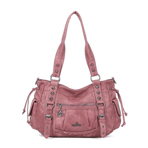 Bolso de hombro Angel Kiss para mujer multi bolsillo retro hobo miniatura 1