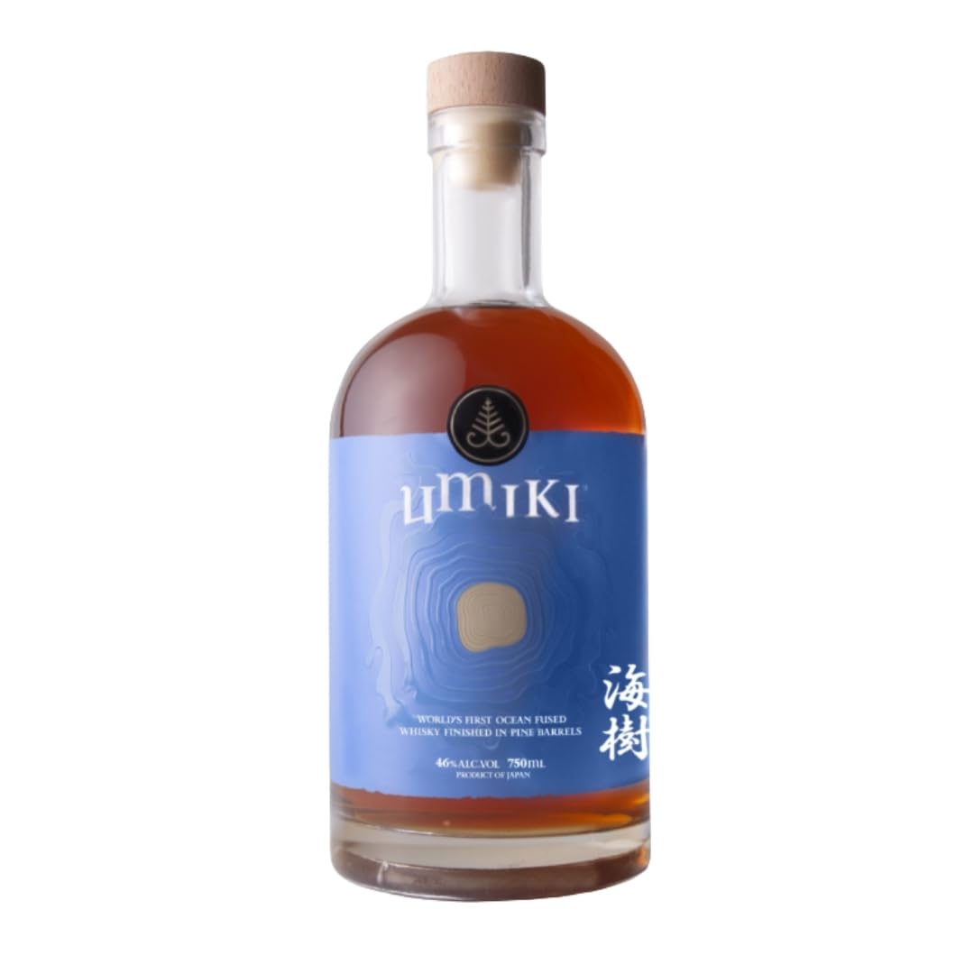Whisky Umiki Japonês Blend Sem Filtragem Finalizado Barris de