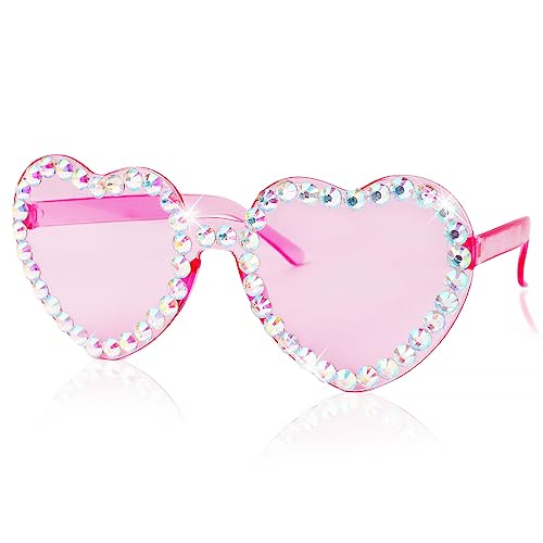 GEBETTER 1 Par Gafas de Corazón Despedida de Soltera Accesorios Festival Fiesta Hippie Cumpleaños Disfraz Carnaval Verano San Valentín Navidad Regalo Amigas Mujer (Rosa) GEBETTER 1 Par Gafas de Corazón Despedida de Soltera Accesorios Festival Fiesta Hippie Cumpleaños Disfraz Carnaval Verano San Valentín Navidad Regalo Amigas Mujer (Rosa)