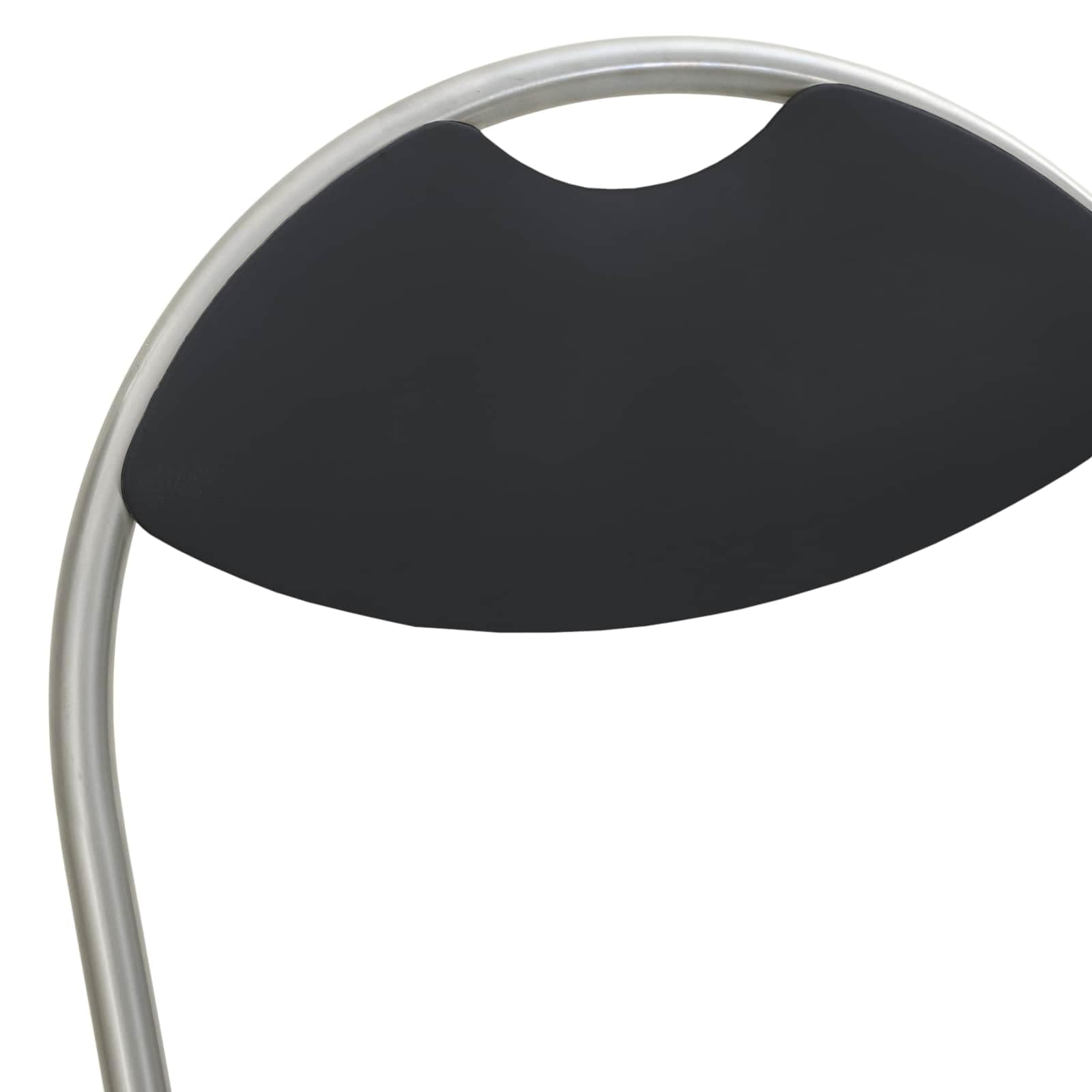 Juego de 8 sillas plegables, tapizadas, para comedor | Sillas plegables de cocina y comedor que ahorran espacio, con cómodo acolchado y estructura de acero resistente.