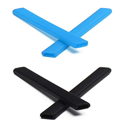 Almohadillas para Oakley Straight Jacket 2007 Mryok gomas de recambio para ciclismo y running azul