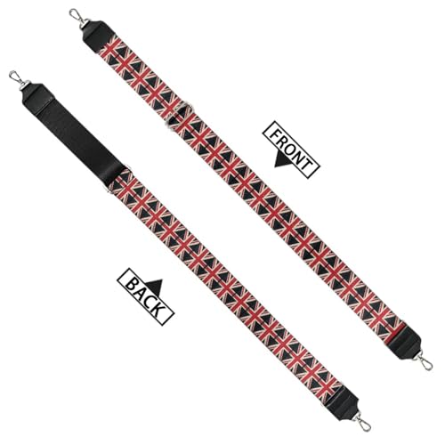 Image of GLENLCWE American Flag Purse Strap Replacement Crossbody Wide Shoulder Strap Adjustable Canvas Straps Handbag Strap Replacement Belts USA Flag Print