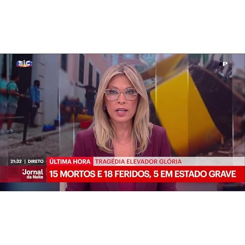 『Lisboa e Portugal de luto, no Jornal da Noite com Clara de Sousa (parte 3/3): A capital vive um dos dias mais negros na sua História』のカバーアート
