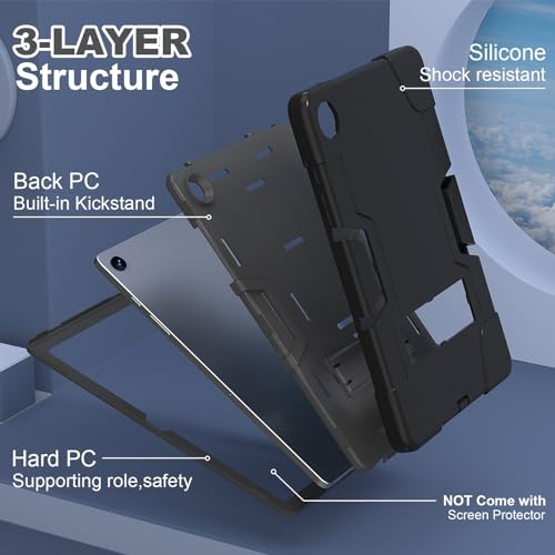 Coque Samsung Galaxy Tab A9 Plus antichoc et robuste avec support - 3