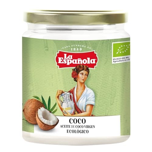 LA ESPAÑOLA   Aceite de Coco Virgen Orgánico Soy Plus 375 ml