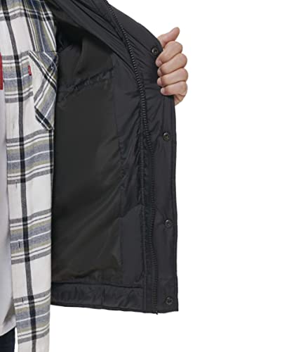 Image of Levi's Men's Performance Hooded Puffer Trucker Jacket (Regular & Big & Tall Sizes)