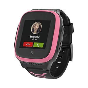 Xplora Kids Watch X5 Play eSIM GPS-Smartwatch für Kinder mit SOS-Taste, Standort-Anzeige, Telefon & Sprachnachrichten | per App mit Smartphone der Eltern verbunden | pink