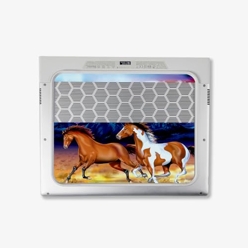 Image of MightySkins Skin Compatible with Alienware X14 R2 (2023) Full Wrap Kit - Wild Horses | Protective, Durable, and Unique Vinyl Decal wrap Cover | Easy to Apply & Change Styles | Made in The USA