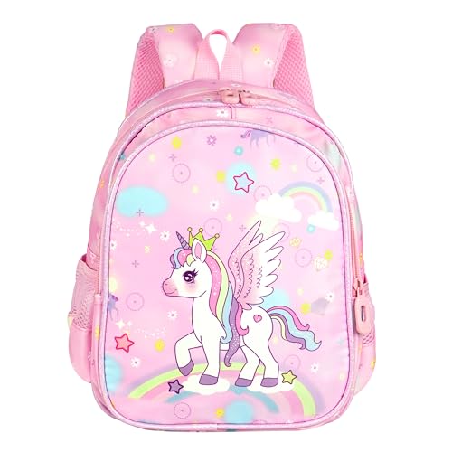 Image of Storite School Backpack for Kids Girls 8L|Stylish Durable Water-Resistant Backpack Shoulder School Bags for Girls Kids Birthday Gift