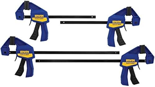 Miniatura 22 de IRWIN QUICK-GRIPOne-Handed Mini Abrazadera de barra 2 unidades, 6 pulgadas, 1964743