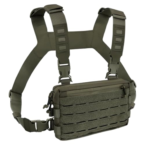 Evita robos y caídas con este chaleco deportivo y bolsa de pecho urbana