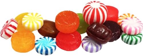 Lalees Bulk Hard Candy – 4 Pounds Individually Wrapped Classic Mix – Office Candy Variety Pack for Desk, Front Counter, Lobby & Events