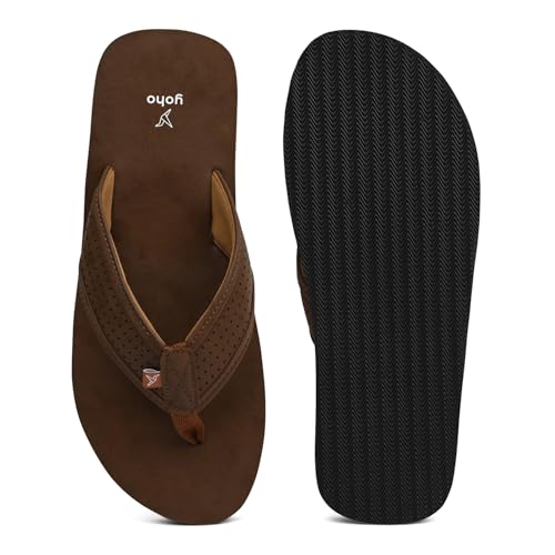 Image of YOHO Bubbles Men Ortho slippers | Soft comfortable and stylish flip flop slippers for Men in exciting colors |Lightweight | Anti Skid | Daily Use Chappal