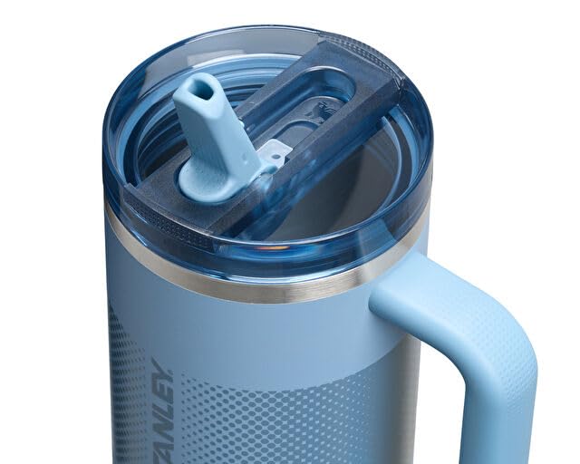 Stanley The Quencher Protour Flip Straw Tumbler 1.18L Pipetli Termos 10-12486-383 Mavi