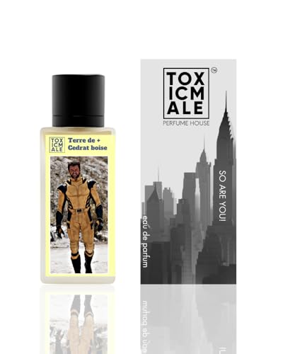 Image of TOXICMALE Terre de + Cedrat boise Perfect Long lasting Men's perfume for daily use | perfumes for men | Gift for him | TMA01 | 50 ml perfume | TM Perfume House