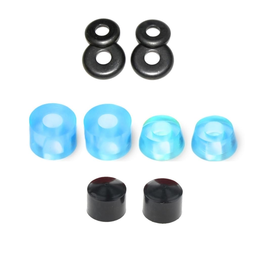 Greabuy Skateboard Shock Pad Cup Washers Shocking Absorber Cushion Mat Truck Bushing Replacements Skateboard Truck Cup Washer
