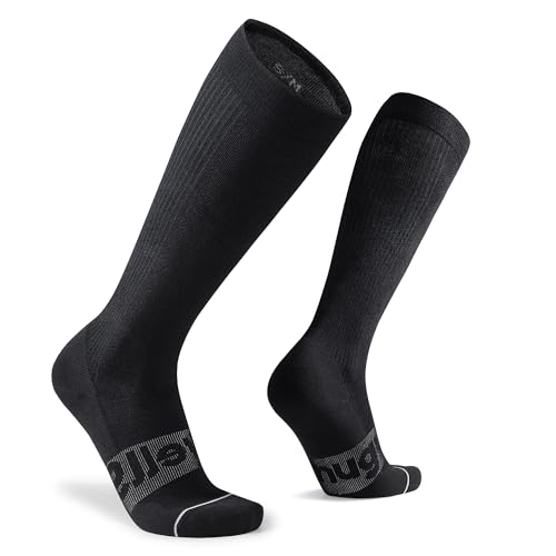Snugwell Compression Socks for Women, Graduated Compression, Bamboo Viscose Support Socks for Women Travel, Flight